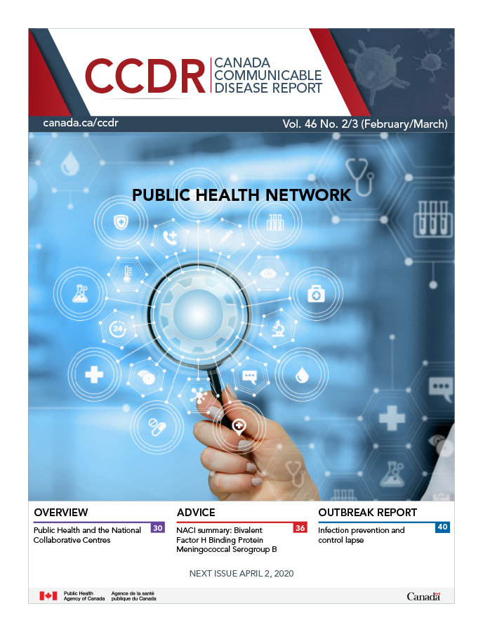 CCDR: Vol. 46 No. 2/3-Feb/Mar 2020: Public Health Network